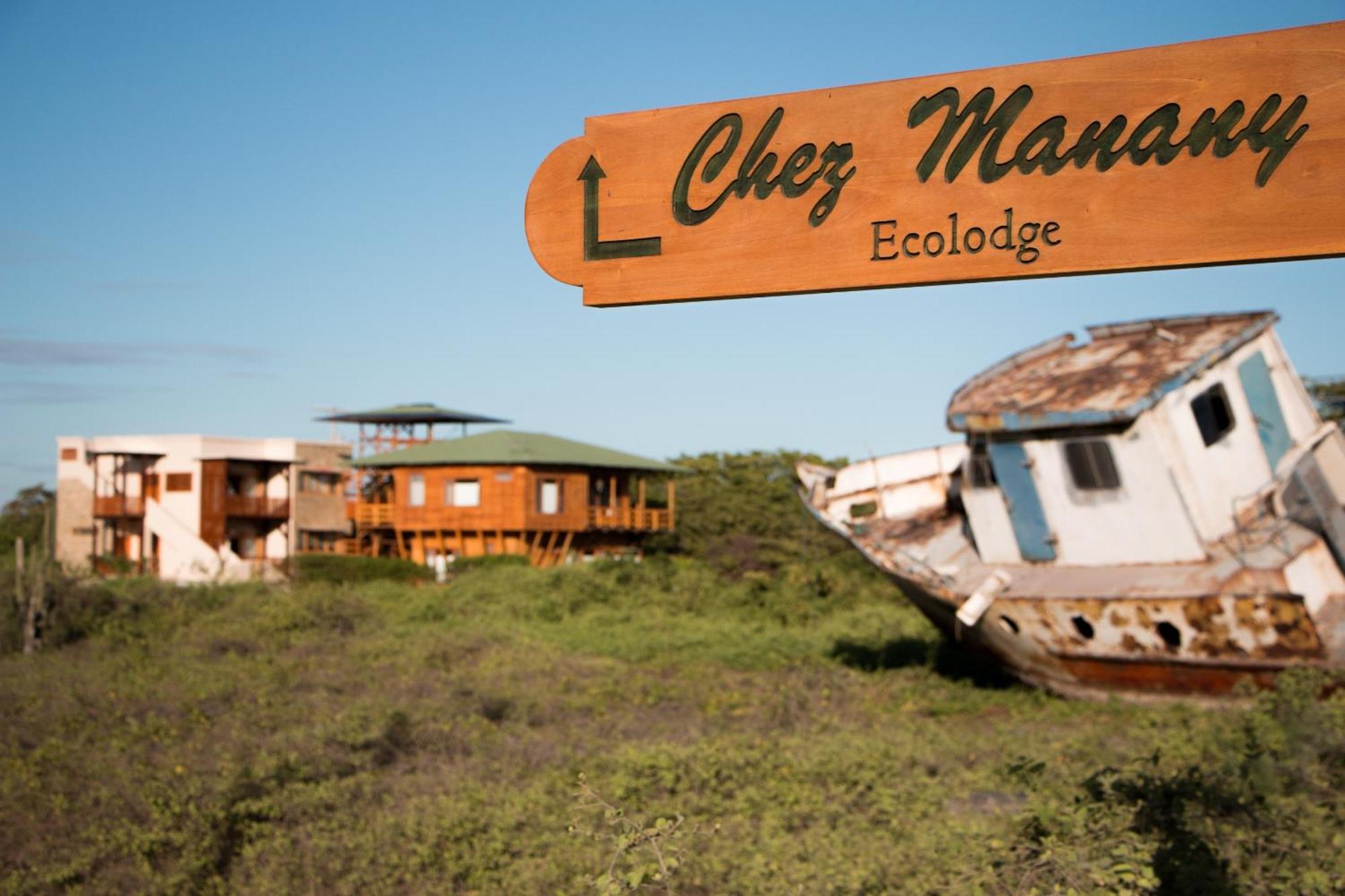 Chez Manany Galapagos Ecolodge Puerto Villamil Exteriör bild
